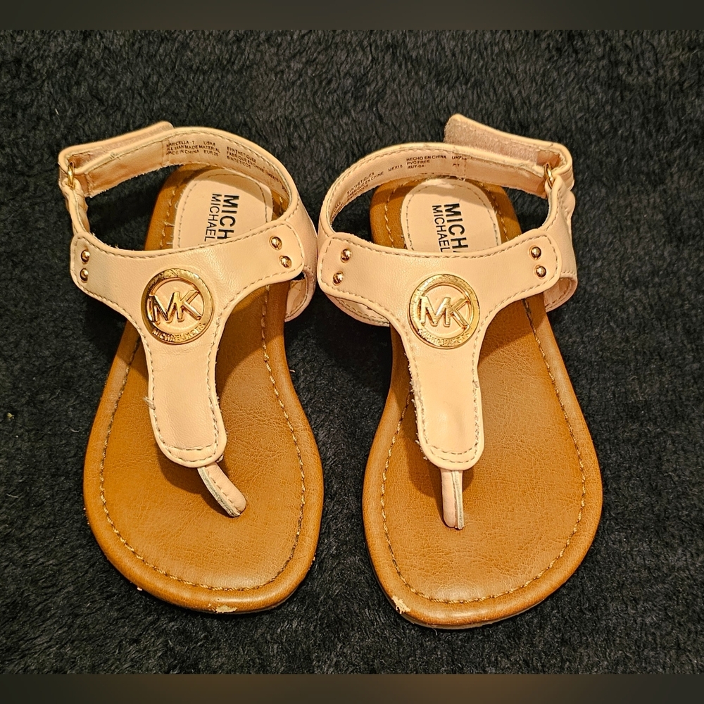 Michael Kors sandles. Toddler size 8